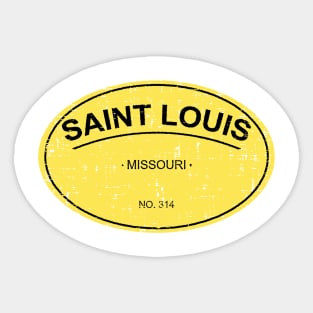 Saint Louis Sticker